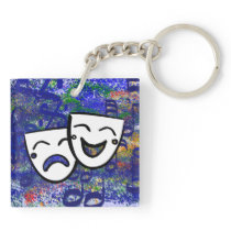 Drama: A Musical Splash key chains