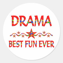 Drama Best Fun Stickers