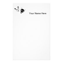 Drama Cat Masks Stationery Paper