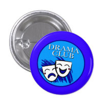 Drama Club Badge Button