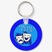Drama Club Badge keychains by AWKLee Drama Club Badge keychains