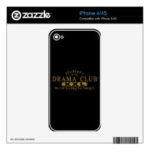 Drama Club Skins For The iPhone 4S