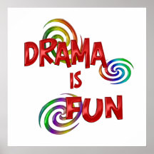 Drama Fun Print