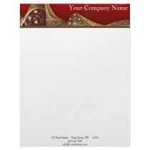 Drama in Red Letterhead