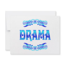DRAMA PERSONALIZED ANNOUNCEMENTS