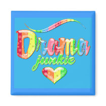 Drama Junkie magnets