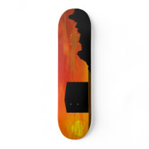 Drama King Skateboard Deck Design by CricketDiane