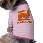 Drama Llama Doggie Tee Shirt