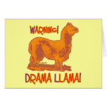Drama Llama Greeting Cards
