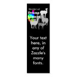 Drama Llama Herder Bookmark Business Cards