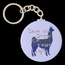 drama  llama keychains