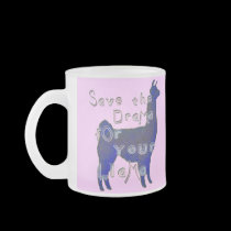 drama llama, mugs