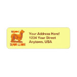 Drama Llama Personalized Labels