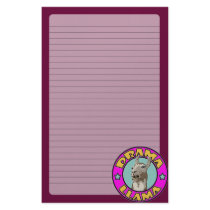 Drama Llama, Stationery Design