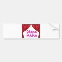 DRAMA MAMA BUMPER STICKERS