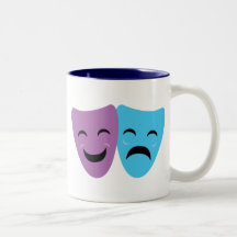 Drama Masks Mugs