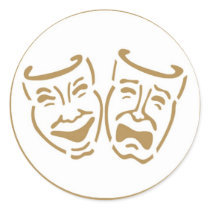 Drama Masks Stickers