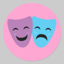 Drama Masks stickers