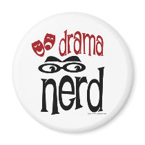 Drama Nerd Fridge Magnet