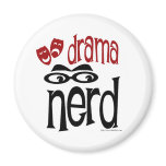 Drama Nerd Fridge Magnet