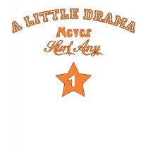 Drama Never Hurt Any One Tee Shirt by WordyTees Drama Never Hurt Any One Tee Shirt