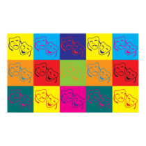 Drama Pop Art posters by sciencewillprevail Drama Pop Art posters