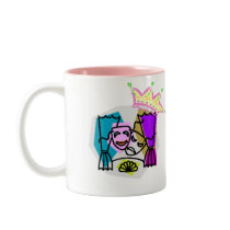 Drama Queen with Drama Queen in script letters mugs by kidsbackporchprod Drama Queen with Drama Queen in script letters mugs
