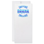 DRAMA CUSTOMIZED RACK CARD