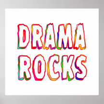 Drama Rocks Poster