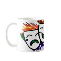 Drama: Splash of Color mugs