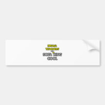 Drama Teachers Are Sofa King Cool Bumper Sticker