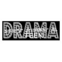 Drama Teen - Social Media Personal Card zazzle_profilecard