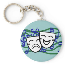 Drama: the Musical keychains