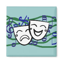 Drama: the Musical magnets