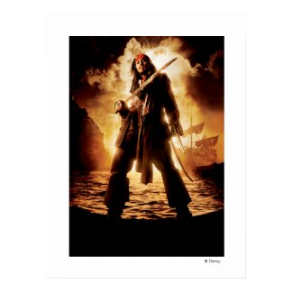 Dramatic Jack Sparrow print