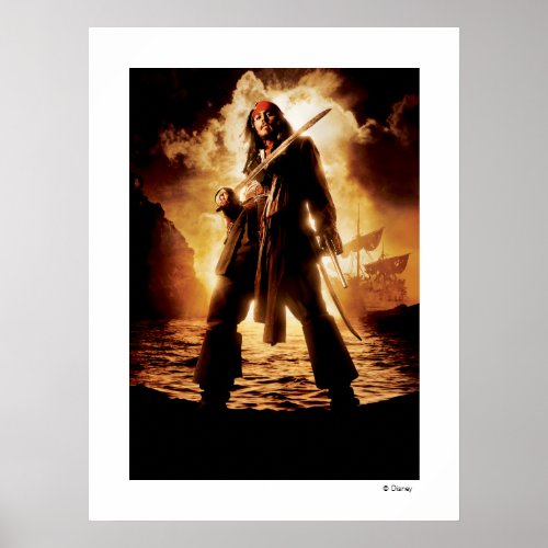 Dramatic Jack Sparrow print