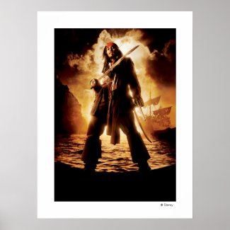 Dramatic Jack Sparrow Posters