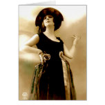 Dramatic Pose Greeting Cards