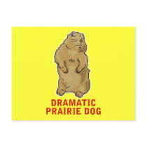 Dramatic Prairie Dog postcards by jamierushad Dramatic Prairie Dog postcards