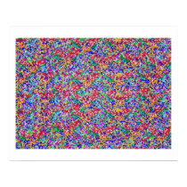 Dramatic Sky High Energy Color Theraphy Jewel Print