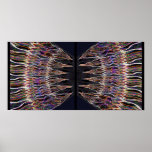 Dramatic Sparkling Dome Patterns 2 Posters
