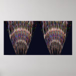 Dramatic Sparkling Dome Patterns 2 Print