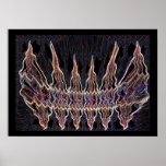 Dramatic Sparkling Dome Patterns 4 Posters