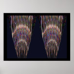 Dramatic Sparkling Dome Patterns 5 Poster
