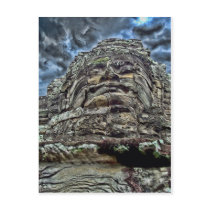 Dramatic Stone Face Postcards