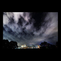 Dramatic Sydney Harbour Skyscapes Poster posters