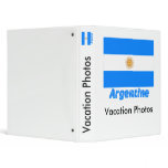 Drapeau Argentine avec le nom en français Binders