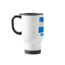 Drapeau Argentine avec le nom en français Coffee Mug