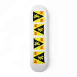 Drapeau  BE Brabant Wallon, Belgium Skate Board Decks