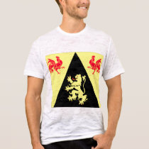 Drapeau BE Brabant Wallon, Belgium t-shirts by bestflag Drapeau BE Brabant Wallon, Belgium t-shirts